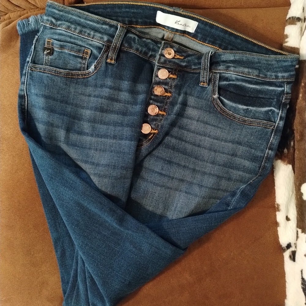KanCan Skinny Jeans Button Fly 15/31